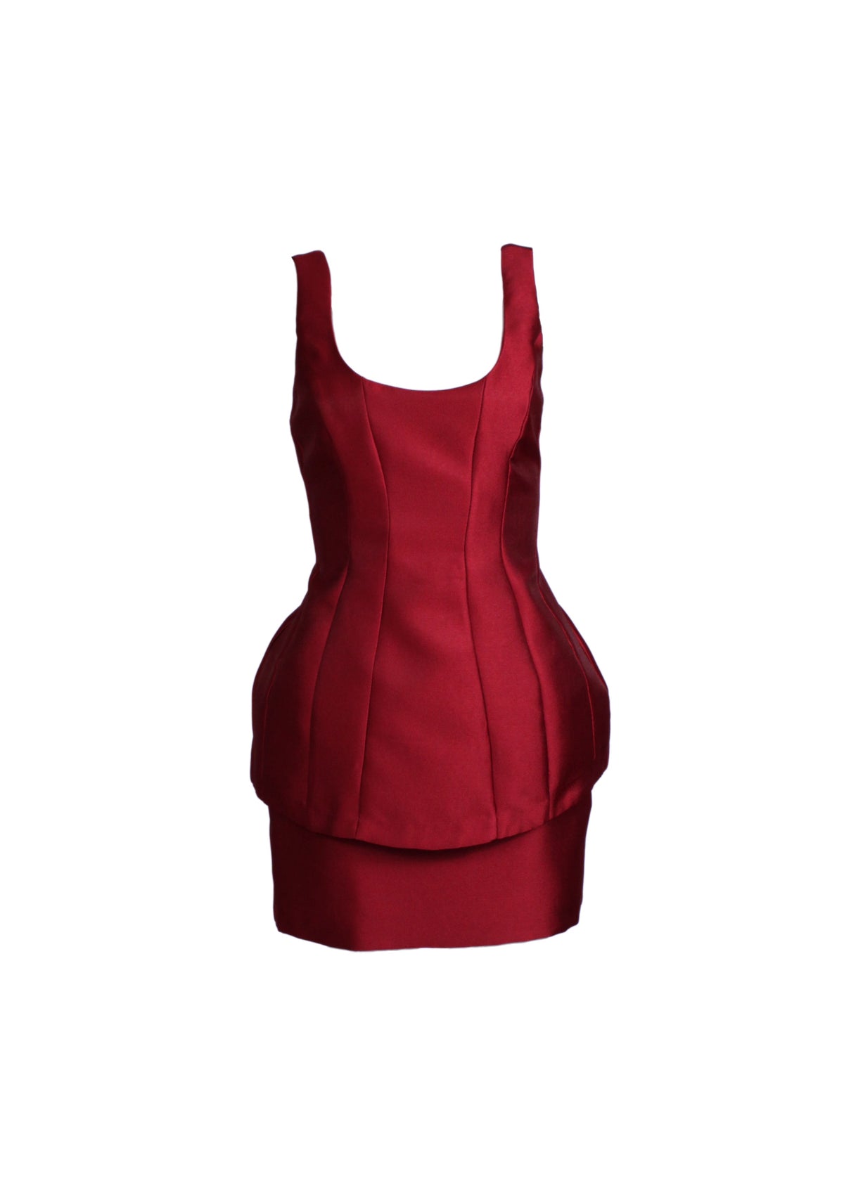 amanda uprichard red mini dress Empired Tier – Loop The Wardrobe Fit:Made-to-Measure retro long dress pattern BABARONI Acetate Satin Olive Born and raised in